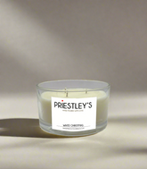 Priestley's Large Candle - White Christmas